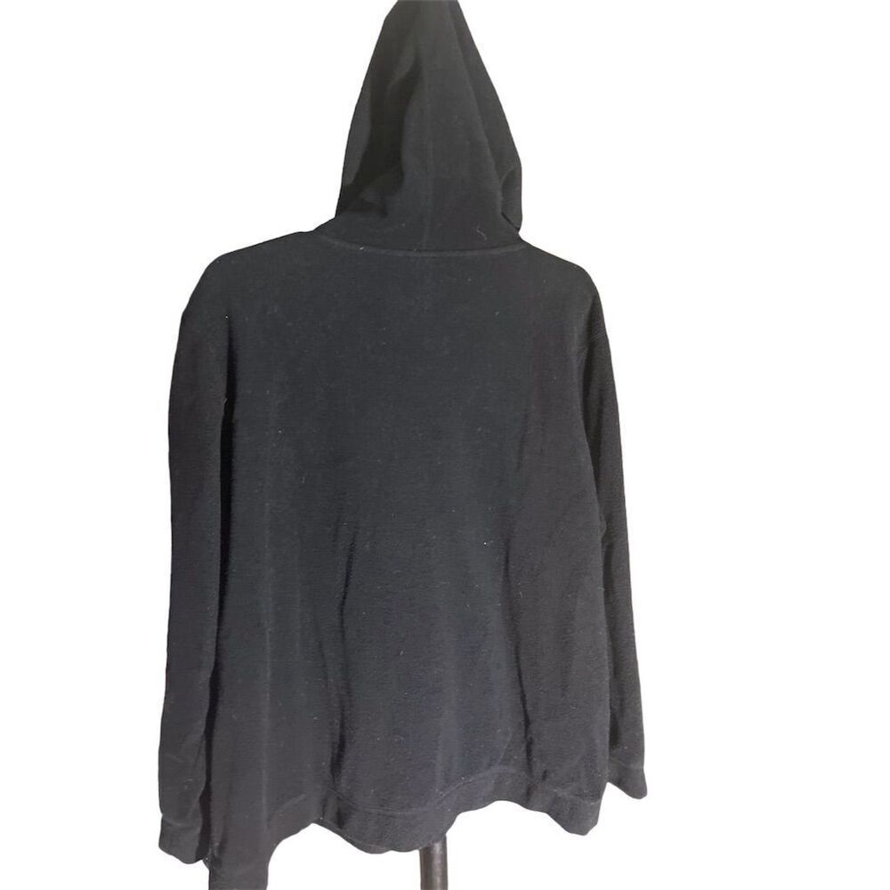 Looney Tunes Women's 2XL Black Feisty Cat Hooded Full Zip Sweater - Picture 2 of 4